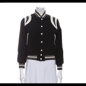 NSF Graphic Print Bomber Baseball Jacket XS